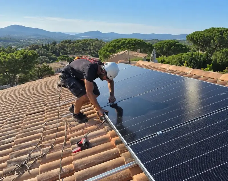 Installateur panneaux solaires Allauch — pose photovoltaïque sur toiture