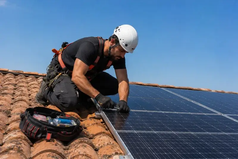 Maintenance et monitoring de panneaux solaires à Allauch