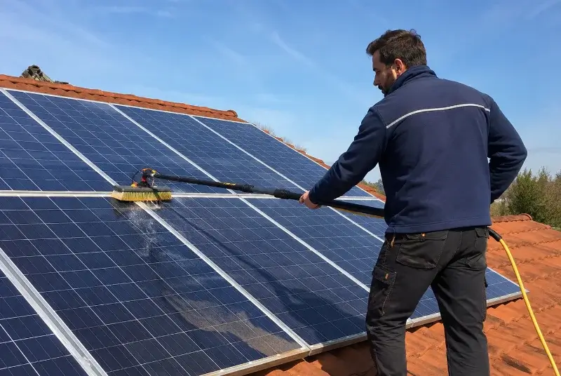 Nettoyage et entretien de panneaux solaires à Allauch